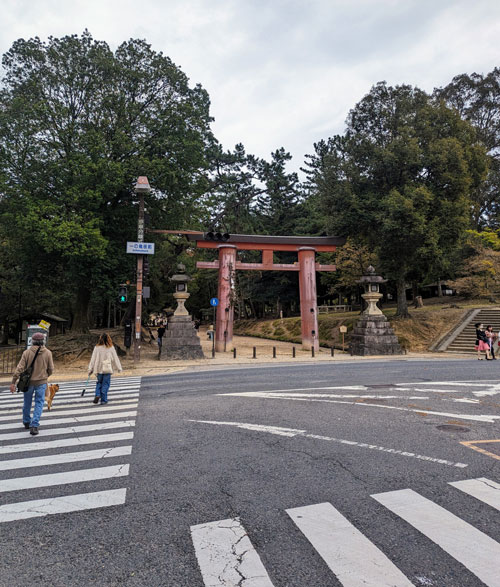 Entrada a Nara Park
